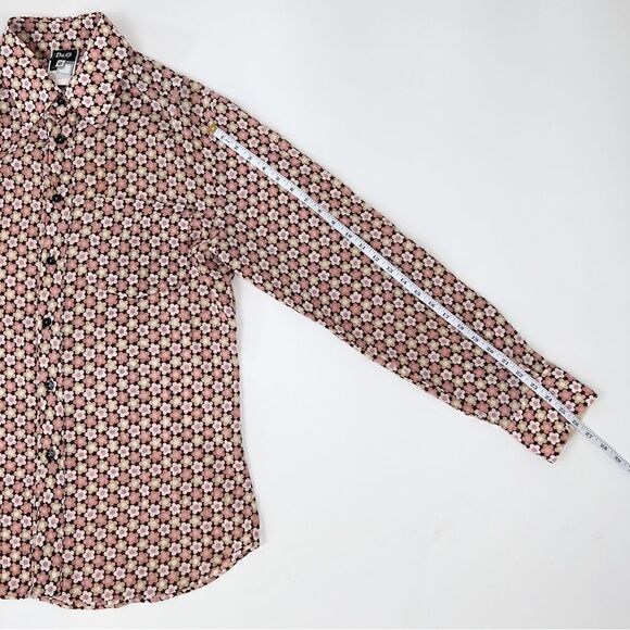 RARE Dolce&Gabbana Long Sleeved Vintage floral blouse 36/50 Italy - Picture 11 of 11